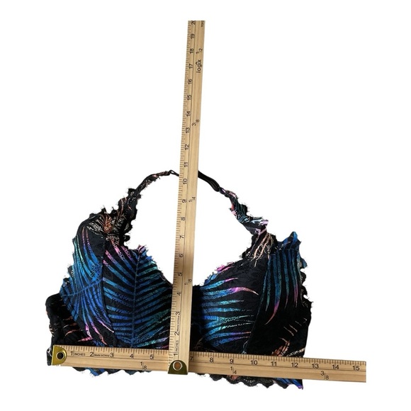 💜 Victoria’s Secret PINK Lace Halter Bralette – Size M - Picture 3 of 4